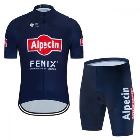 Set Fahrradtrikot + Radhose Kurze 2020 Alpecin-Fenix N001